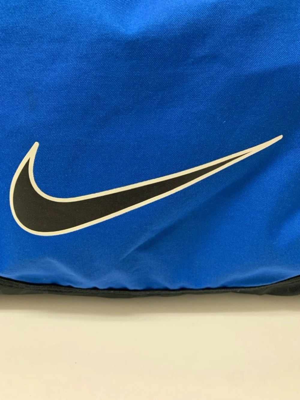 NIKE Brasilia 5 Small Duffle Bag Royal Blue with Black Accents